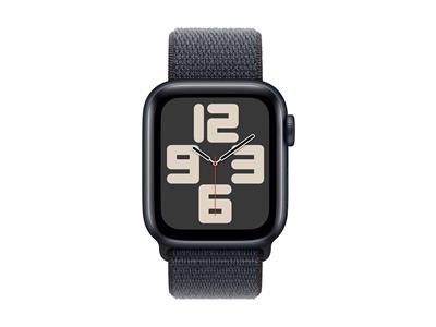 Apple Watch SE GPS + Cellular 40mm Midnight Aluminium Case with Ink Sport Loop