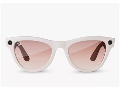 Ray-Ban | Meta Wayfarer Skyler Grey Frame / Cinnamon Pink Lens - Grade A