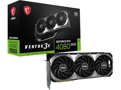 MSI GeForce RTX 4080 SUPER 16G VENTUS 3X OC Graphics Card