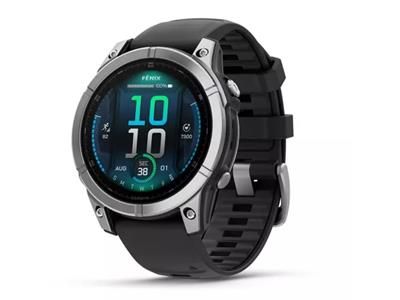 Garmin Fenix E Stainless Steel Black 47mm