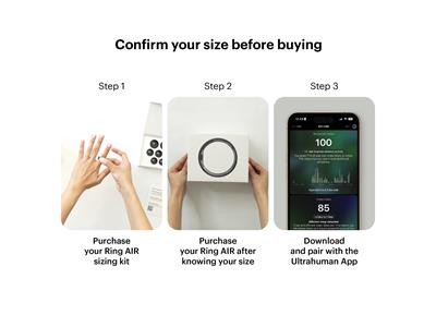 Ultrahuman Ring Air - Size 05 - Air Silver