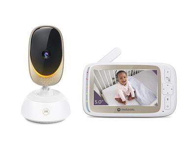 Motorola VM85 5" WiFi Video Baby Monitor with Mood Light