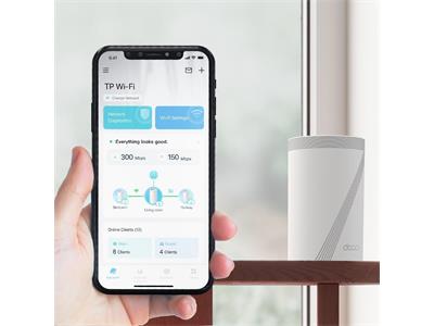 TP LINK BE9300 Whole Home Mesh Wi-Fi 7 System(Tri-Band)(3-pack)
