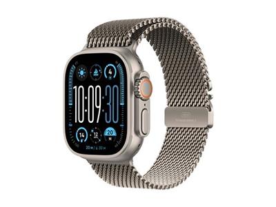 Apple Grade A Watch Ultra 2 Natural Titanium with Milanese Loop - Natural Medium