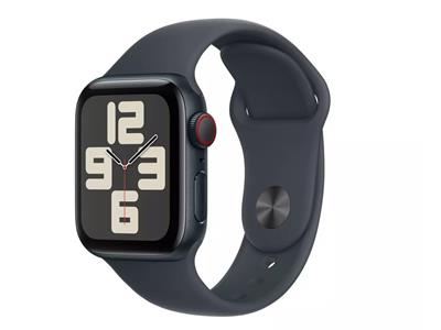 Apple Grade A Watch SE (GPS + Cellular) 2nd Gen 44mm Midnight Aluminium M/L Band