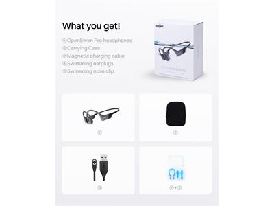Shokz OpenSwim Pro Grey