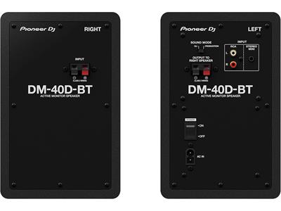 Pioneer DM-40DBT Speakers 4" Monitor Speakers with bluetooth (Pair)