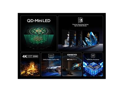 TCL 55" C7K QLED Mini-LED Google TV