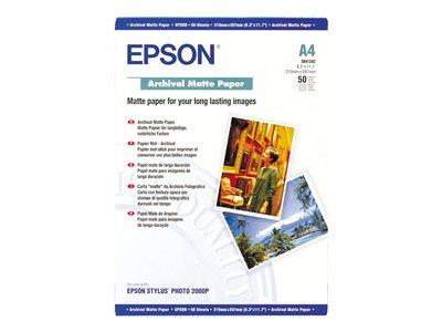 Epson Archival - Matte paper - A4 (210 x 297 mm) - 189 g/m2 - 50 sheet(s)