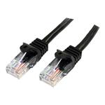 StarTech.com 3m Black Cat 5e Patch Cable