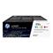 HP 312A 3-pack Cyan/Magenta/Yellow Original LaserJet Toner Cartridges