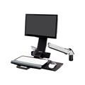 Ergotron 45-266-026 StyleView Sit-Stand Combo Arm