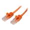 StarTech.com Cat5e Patch Cable with Snagless RJ45 Connectors 1m - Orange