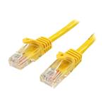 StarTech.com Cat5e Patch Cable with Snagless RJ45 Connectors 1m - Yellow