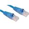 Cables Direct 0.5M Network 6 LSOH Patch Lead - Moulded - Blue - B/Q 250