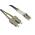 Cables Direct 1M LC-SC 62.5/125 MMD OM1 CABLE -GRY
