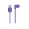 Belkin 90° Angled 2.4amp Lightning Sync charge cable for Apple - Purple