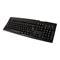 Accuratus 260 Black USB 2 Port Hub Keyboard