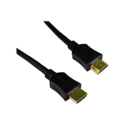 Cables Direct 1m V1.4 HDMI-Fast With Ethernet - B/Q 200
