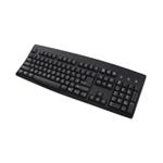 Ceratech Euro Keyboard - American USB/PS2 Black