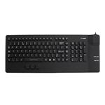 Ceratech AccuMed Compact Nanoarmour Sealed Keyboard with Mousepad - B