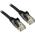 Cables Direct 3 mtr Black Cat5e Cables