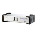 Aten 2 port USB Dual View KVMP Switch + Audio (4xCables inc)