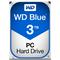 WD Blue 3TB Desktop Hard Disk Drive - 5400 RPM SATA 6 Gb/s 64MB Cache 3.5 Inch - WD30EZRZ