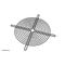 Akasa 18cm Metal Fan Guard, Black