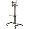 Peerless-AV Trolley For 32" - 75" Flat Panel, Height adjustable w/ Shelf