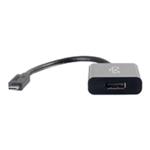 C2G USB C to DisplayPort Adapter Converter 4K - Black