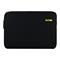 Techair 15.6" Black Slip Case With Yellow Lining