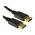 Cables Direct 1m Black DisplayPort M-M Gold with Locking Connectors V1.2 - B/Q 120