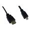 Cables Direct 1m HDMI M - Micro HDMI M Cable Black