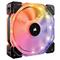 Corsair HD120 RGB LED Static 3-Pack Pressure Fan with Controller