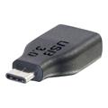 C2G USB 3.1 Gen 1 USB C to USB A Adapter M/F - Black