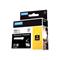 DYMO Rhino Permanent Adhesive Polyester Tape 1 Roll - Black on White