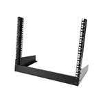 StarTech.com 2-Post Desktop Rack - 8U