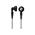 Hama In Ear Headphones Black - 1.2M Cord