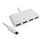 Cables Direct 15cm USB Type C to USB3 4 Port Hub