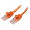 StarTech.com 0.5m Orange Cat5e Patch Cable