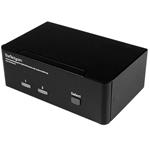 StarTech.com 2 Port Dual DP KVM Switch - 4K