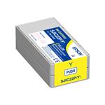 Epson SJIC22P(Y): Yellow Ink cartridge for ColorWorks C3500