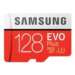 Samsung 128GB EVO Plus Class 10 microSDXC card with SD adapter