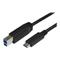 StarTech.com 2m 6ft USB 3.0 C to B Cable