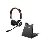 Jabra Evolve 65 Stereo UC Wireless Headset and Charging Stand