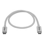 StarTech.com 0.5m Thunderbolt 3 Cable White