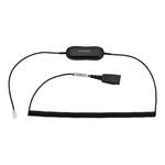 Jabra Smart Cord GN1218, QD To RJ9 For Jabra QD Headsets