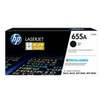 HP 655A Black Original LaserJet Toner Cartridge