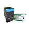 Lexmark Cs/X317 Cyan Return Program Toner Cartridge 2.3K